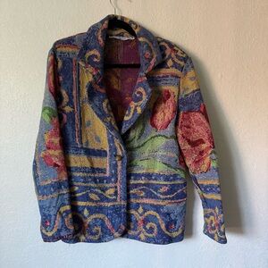 Laguna Casuals Tapestry Floral Jacket